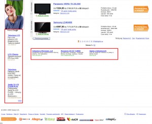Przykład reklamy kontekstowej - Ceneo.pl Przykład reklamy kontekstowej - Ceneo.pl